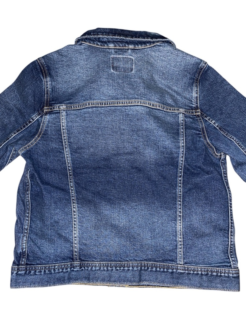 American Eagle Outfitters Light Wash Denim Jacket - Pale Blue Size Medium NWT - Picture 3 of 12